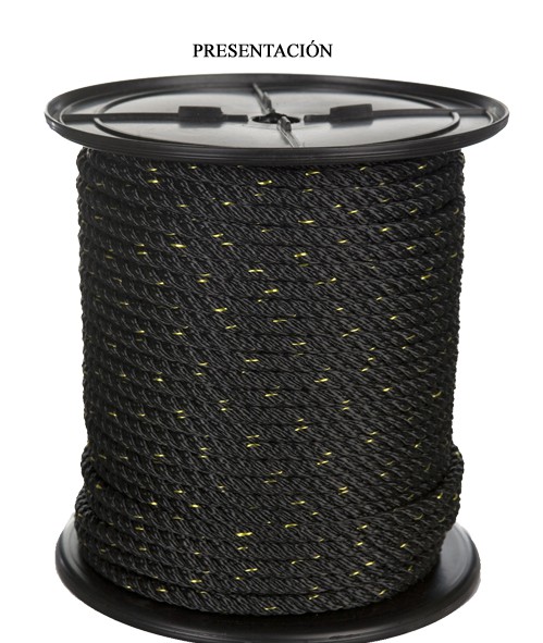 Poliéster / Meollar 3 Cordones Alta Tenacidad - "Cabo Acalabrotado"